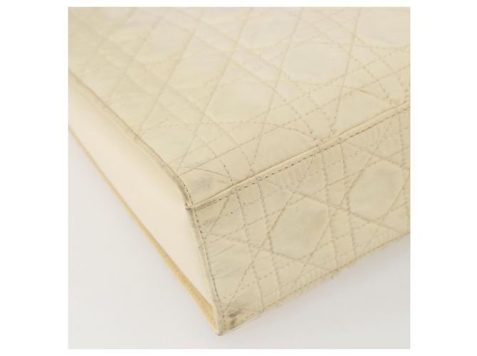 Christian Dior Canage Tote Tasche Nylon Beige Authentisch 157138 - Ansicht 14