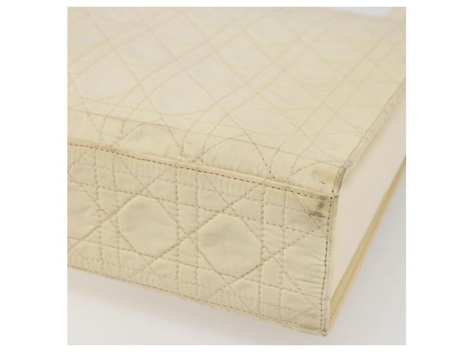 Christian Dior Canage Tote Tasche Nylon Beige Authentisch 157138 - Ansicht 15