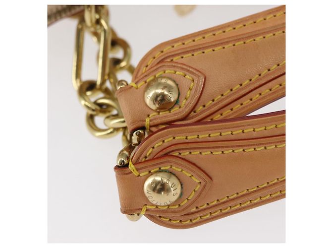 LOUIS VUITTON Borsa Gracie MM Monogram Multicolore Bianca M92590 LV Auth 151203SM Bianco - vista 8