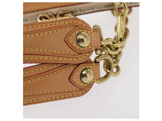 LOUIS VUITTON Borsa Gracie MM Monogram Multicolore Bianca M92590 LV Auth 151203SM Bianco - vista 9