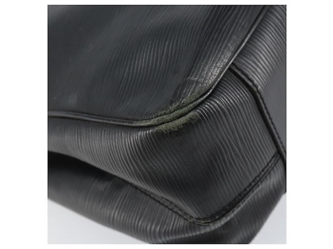 LOUIS VUITTON Borsa a Mano Epi Passy GM Nera M59252 LV Auth 153131 Nero - vista 14