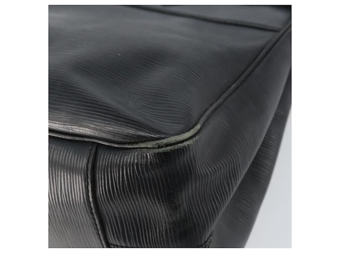 LOUIS VUITTON Borsa a Mano Epi Passy GM Nera M59252 LV Auth 153131 Nero - vista 15