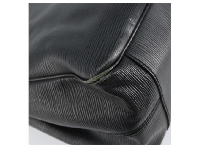 LOUIS VUITTON Borsa a Mano Epi Passy GM Nera M59252 LV Auth 153131 Nero - vista 16