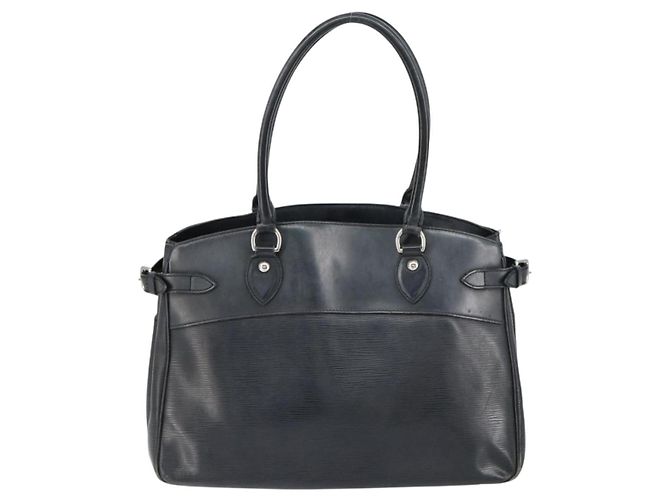 LOUIS VUITTON Borsa a Mano Epi Passy GM Nera M59252 LV Auth 153131 Nero - vista 2