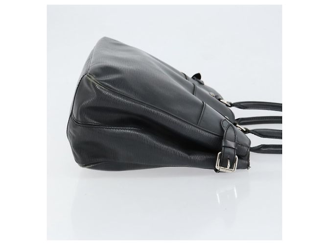 LOUIS VUITTON Borsa a Mano Epi Passy GM Nera M59252 LV Auth 153131 Nero - vista 3