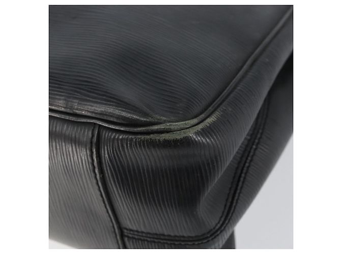 LOUIS VUITTON Borsa a Mano Epi Passy GM Nera M59252 LV Auth 153131 Nero - vista 9
