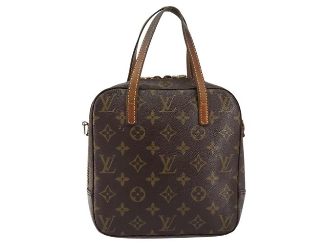 LOUIS VUITTON Borsa a Mano Monogram Spontini M47500 LV Auth yk19607 Monogramma - vista 13