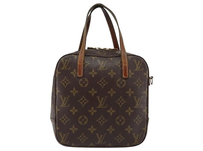LOUIS VUITTON Borsa a Mano Monogram Spontini M47500 LV Auth yk19607 Monogramma - vista 2