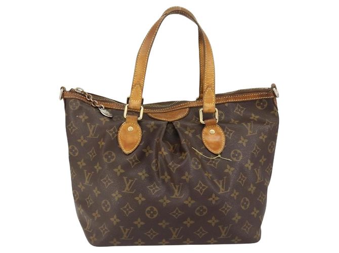 LOUIS VUITTON Borsa Tote Monogram Palermo PM M40145 LV Auth bs31063 Monogramma - vista 13