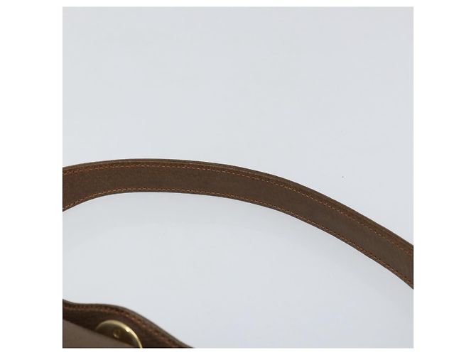 Gucci Borsa a Spalla in Pelle Marrone Oro Auth ep12021 D'oro - vista 8