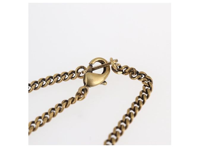 COLLANA ANIMALI LV LOUIS VUITTON metallo tono oro MP2928 LV Auth 154037SAM - vista 10