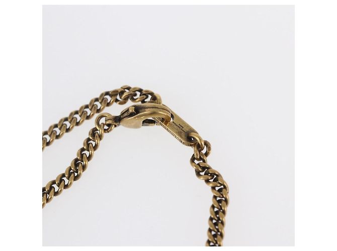 COLLANA ANIMALI LV LOUIS VUITTON metallo tono oro MP2928 LV Auth 154037SAM - vista 6