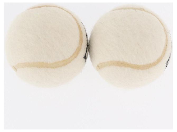 CHANEL Set de 4 Balles de Tennis Blanches CC Auth 155098V - vue 12