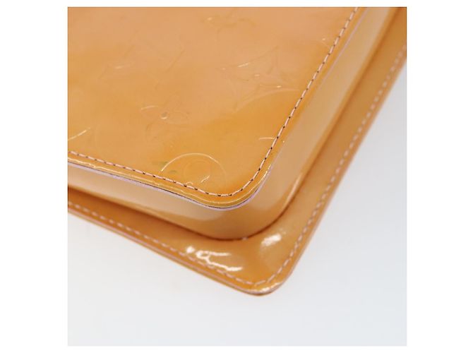 LOUIS VUITTON Pouch Motto Monogram Vernis Rosa Malvavisco M91312 LV Auth gh1342 - vista 17
