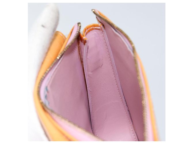 LOUIS VUITTON Pouch Motto Monogram Vernis Rosa Malvavisco M91312 LV Auth gh1342 - vista 20