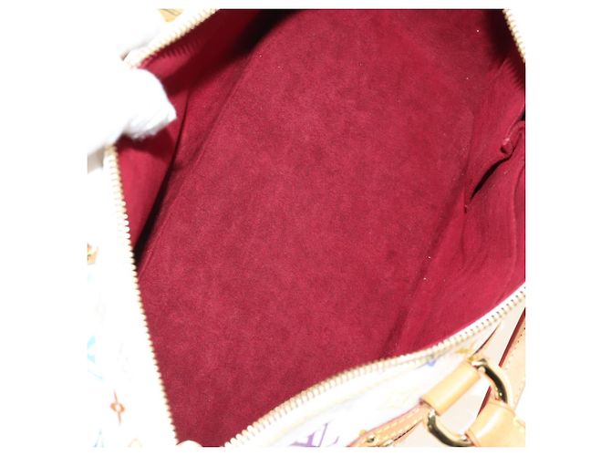LOUIS VUITTON Handtasche Rita Monogram Multicolor 2way Weiß M40125 LV Auth ka242AV - Ansicht 10