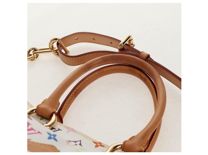 LOUIS VUITTON Handtasche Rita Monogram Multicolor 2way Weiß M40125 LV Auth ka242AV - Ansicht 15