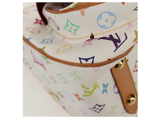 LOUIS VUITTON Handtasche Rita Monogram Multicolor 2way Weiß M40125 LV Auth ka242AV - Ansicht 18