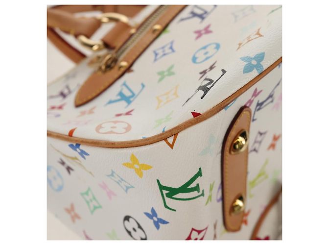 LOUIS VUITTON Handtasche Rita Monogram Multicolor 2way Weiß M40125 LV Auth ka242AV - Ansicht 20