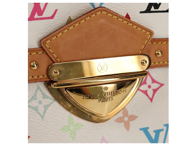 LOUIS VUITTON Handtasche Rita Monogram Multicolor 2way Weiß M40125 LV Auth ka242AV - Ansicht 22
