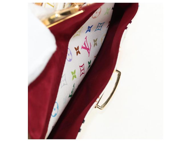 LOUIS VUITTON Handtasche Rita Monogram Multicolor 2way Weiß M40125 LV Auth ka242AV - Ansicht 24