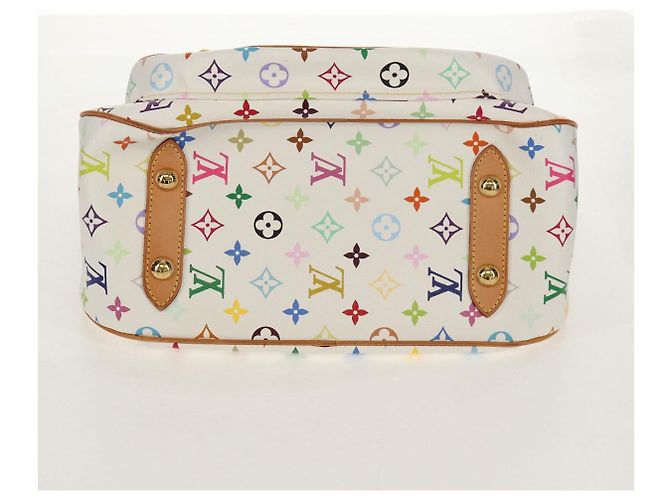 LOUIS VUITTON Handtasche Rita Monogram Multicolor 2way Weiß M40125 LV Auth ka242AV - Ansicht 5