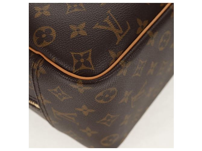 LOUIS VUITTON Borsa a Mano Monogram Deauville M47270 LV Auth am9728V Monogramma - vista 14