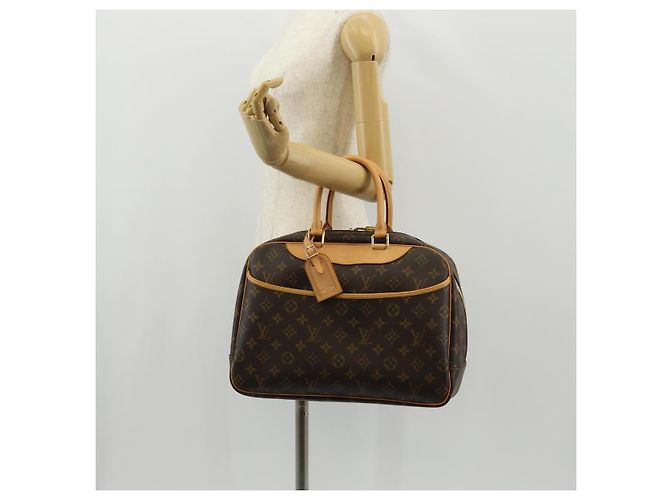 LOUIS VUITTON Borsa a Mano Monogram Deauville M47270 LV Auth am9728V Monogramma - vista 25