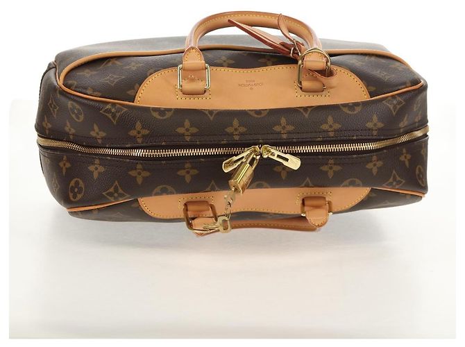 LOUIS VUITTON Borsa a Mano Monogram Deauville M47270 LV Auth am9728V Monogramma - vista 6