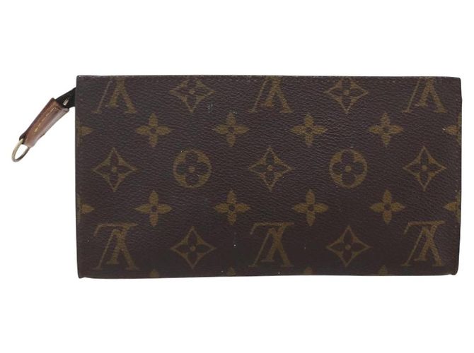 LOUIS VUITTON Pochette Bucket Monogram GM Accessorio LV Auth th6507 Monogramma - vista 2