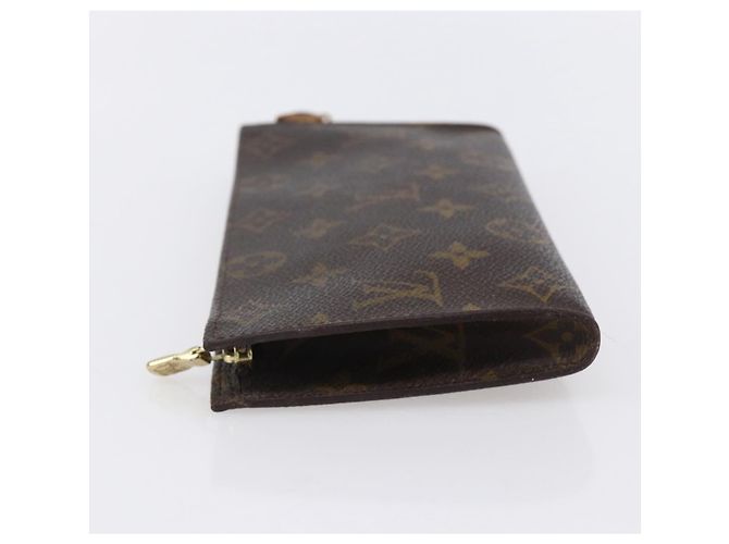 LOUIS VUITTON Pochette Bucket Monogram GM Accessorio LV Auth th6507 Monogramma - vista 3