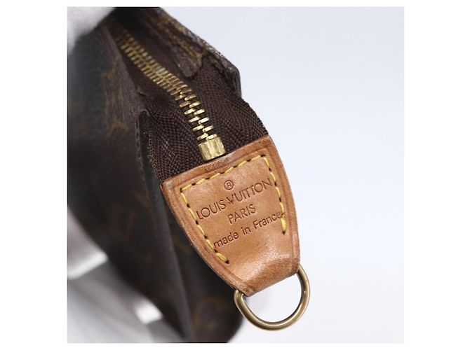 LOUIS VUITTON Pochette Bucket Monogram GM Accessorio LV Auth th6507 Monogramma - vista 8