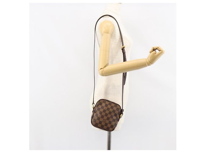 LOUIS VUITTON Borsa a Spalla Lift Damier Ebene N60009 LV Auth 154575 - vista 23
