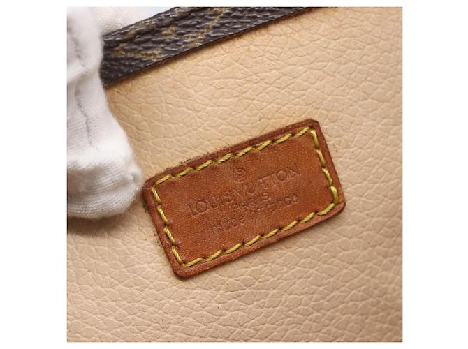 LOUIS VUITTON Borsa Sac Plat Monogram M51140 LV Auth ep12119 Monogramma - vista 10