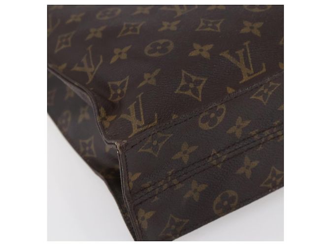 LOUIS VUITTON Borsa Sac Plat Monogram M51140 LV Auth ep12119 Monogramma - vista 16
