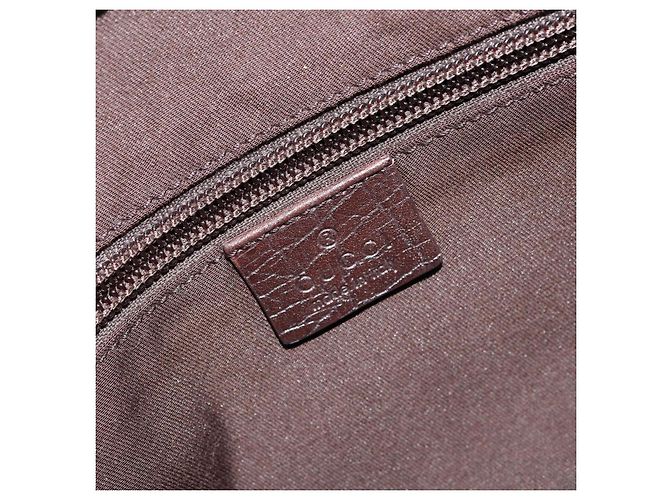 Borsa a Spalla GG Supreme in PVC Beige e Argento di GUCCI 114291 Auth yk19871 - vista 16