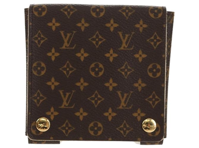 COFFRET À BIJOUX Monogram LOUIS VUITTON Boîte à Bijoux LV Auth BA8373V Monogramme - vue 13