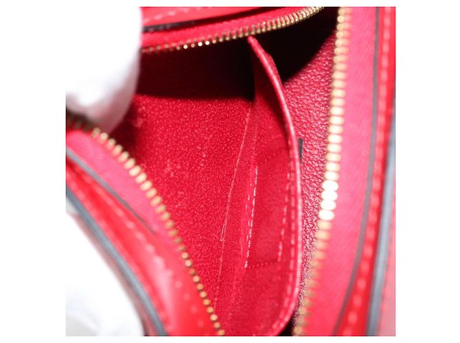 LOUIS VUITTON Pochette Dauphine PM Epi Rosso Castigliano M48447 LV Auth BA8367 - vista 11