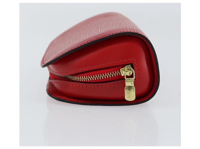 LOUIS VUITTON Pochette Dauphine PM Epi Rosso Castigliano M48447 LV Auth BA8367 - vista 4