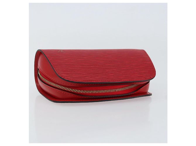 LOUIS VUITTON Pochette Dauphine PM Epi Rosso Castigliano M48447 LV Auth BA8367 - vista 5