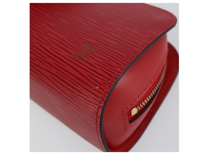 LOUIS VUITTON Pochette Dauphine PM Epi Rosso Castigliano M48447 LV Auth BA8367 - vista 7