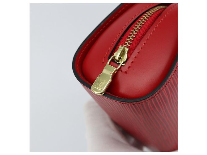 LOUIS VUITTON Pochette Dauphine PM Epi Rosso Castigliano M48447 LV Auth BA8367 - vista 8