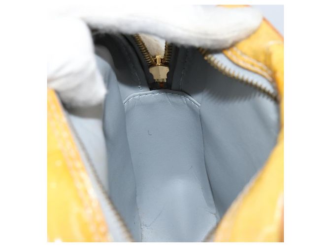 LOUIS VUITTON Borsa a spalla Wooster Monogram Vernis Grigio M91036 LV Auth th6463 - vista 20