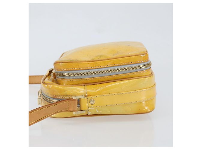 LOUIS VUITTON Borsa a spalla Wooster Monogram Vernis Grigio M91036 LV Auth th6463 - vista 5