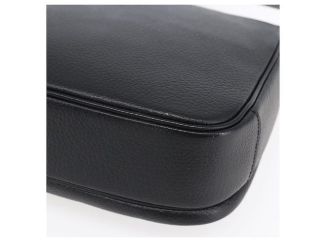 Autre Marque Borsa a Spalla Burberrys in Pelle Nera e Oro Auth ep12073 Nero D'oro - vista 12
