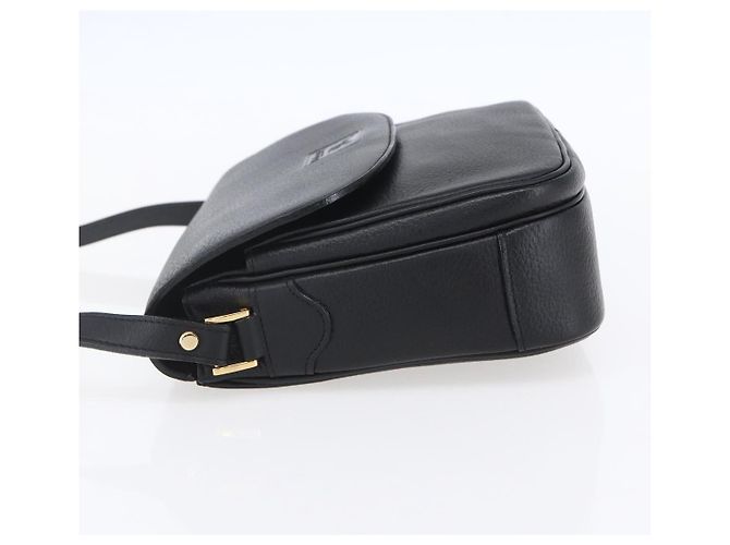 Autre Marque Borsa a Spalla Burberrys in Pelle Nera e Oro Auth ep12073 Nero D'oro - vista 4