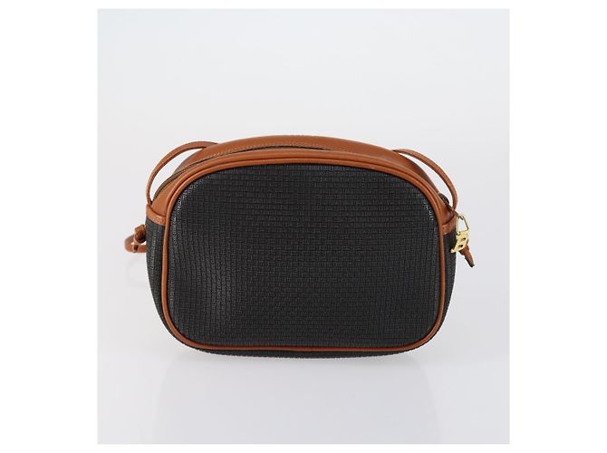 Hermès HERMES Givenchy Bally Tasche Set 3 aus Canvas Wildleder PVC Beige Bordeaux Auth bs31062 Schwarz - Ansicht 10