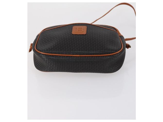 Hermès HERMES Givenchy Bally Tasche Set 3 aus Canvas Wildleder PVC Beige Bordeaux Auth bs31062 Schwarz - Ansicht 14