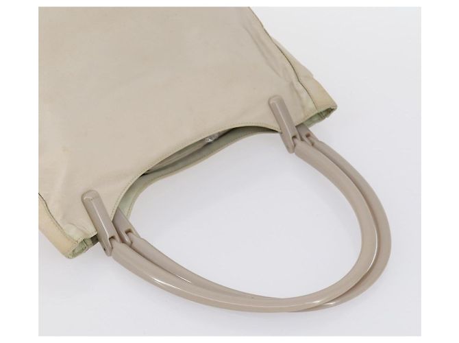 Borsa Tote PRADA Nylon 3 Set Beige Blu Khaki Auth am9798 Cachi - vista 12