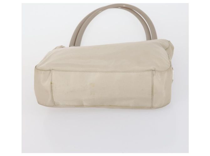 Borsa Tote PRADA Nylon 3 Set Beige Blu Khaki Auth am9798 Cachi - vista 14